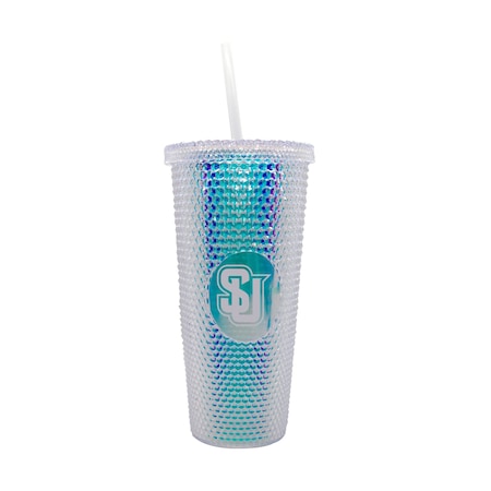Logo Brands Seattle University 24oz Iridescent Studded Tumbler 735-P24IST